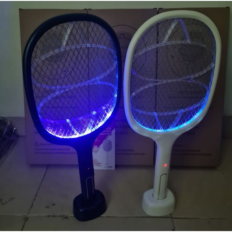 Raket Nyamuk Listrik 2in1 Multifungsi Pembunuh Nyamuk Elektrik Mosquito Killer