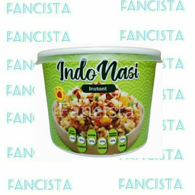 

Indo Nasi Konjac Rice Bowl Instan Spicy Chicken / Beef / Crab / Shrimp