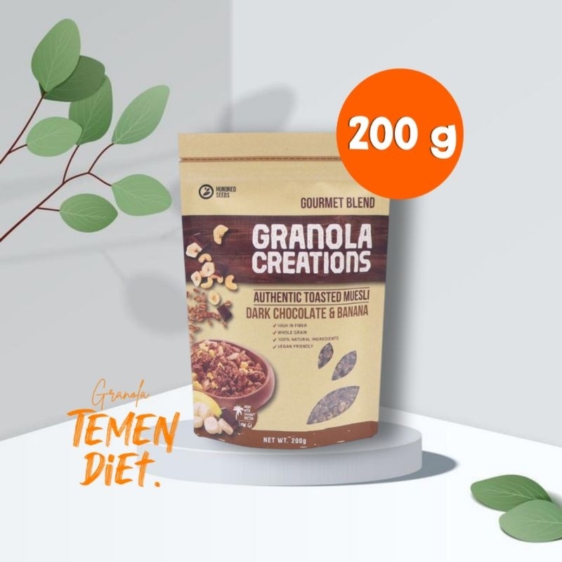 

Granola Creations 200g Dark Chocolate & Banana