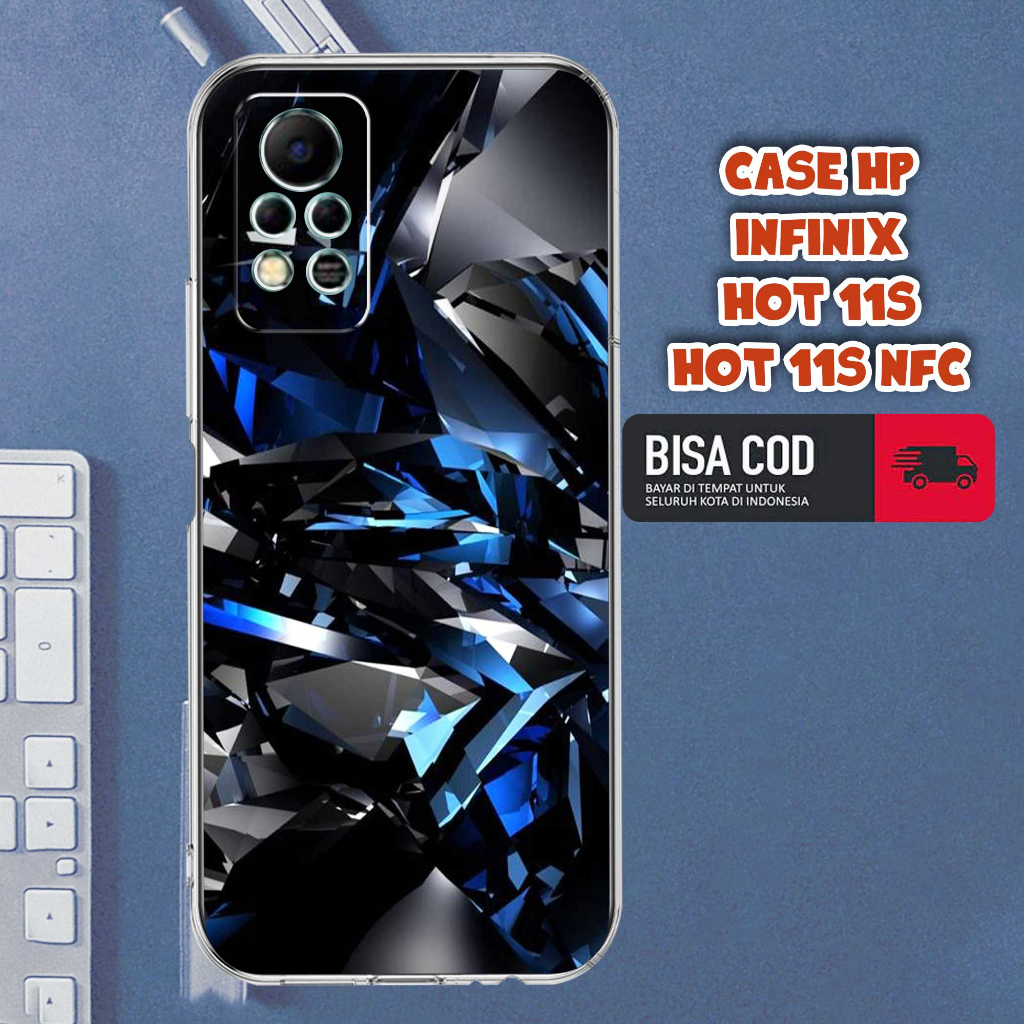 CASE INFINIX HOT 11S NFC MOTIF [Abstrak] TERLARIS CASING INFINIX HOT 11S NFC TERBARU CLEAR CASE PROT