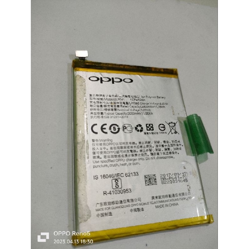 BATERAI OPPO A71 ORIGINAL COPOTAN