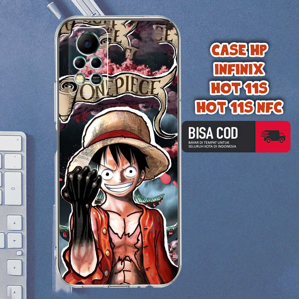 CASE INFINIX HOT 11S NFC MOTIF [ANIME OOOP] TERLARIS CASING INFINIX HOT 11S NFC TERBARU CLEAR CASE P