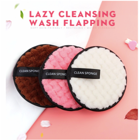 Makeup Remover Pad Powder Puff Spon Pembersih Wajah Sponge Maange