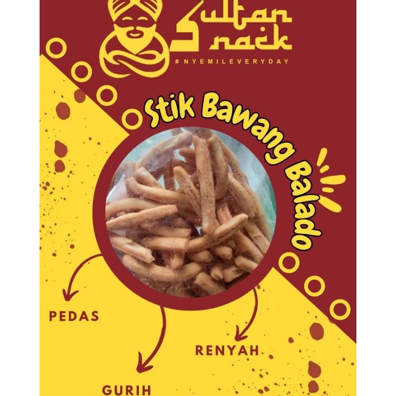 

Stik bawang balado