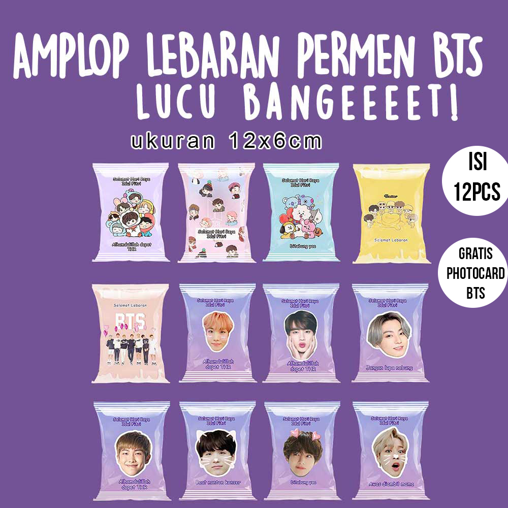 

Amplop Lebaran Permen 2023 BTS Amplop BTS Amplop Lebaran BTS