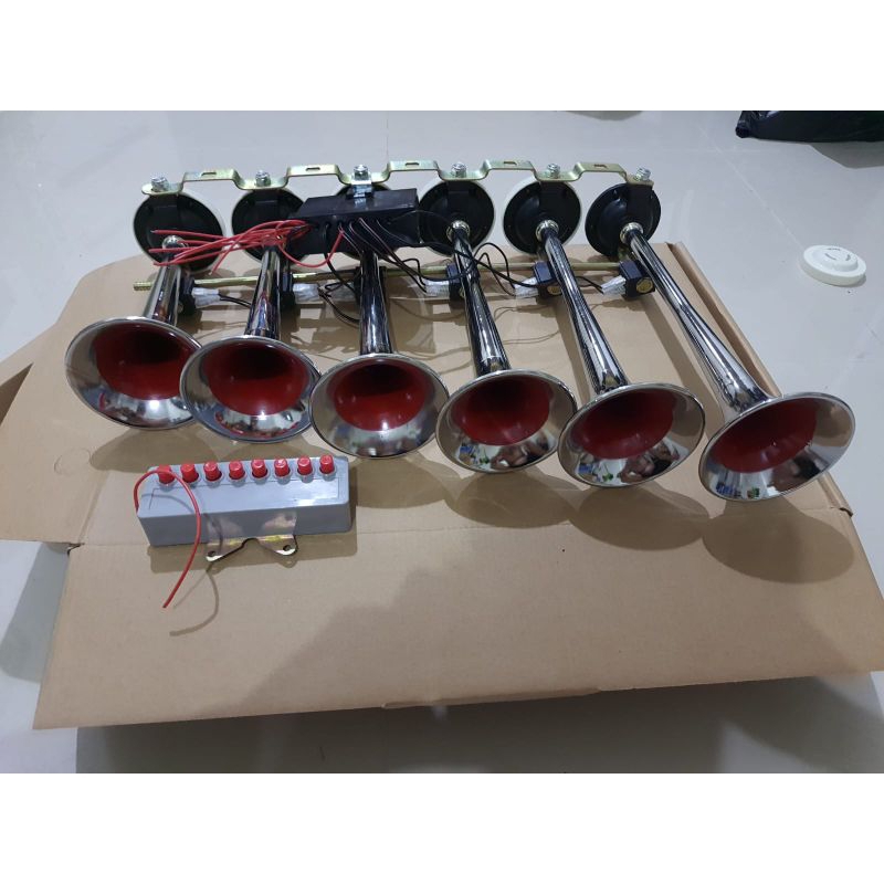 Klakson telolet 6corong + modul 24v