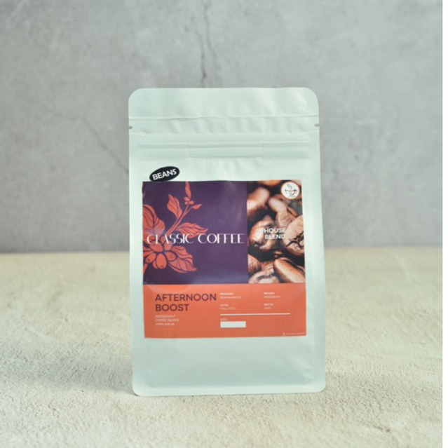 

*Classic Coffee* Afternoon Boost House Blend Kopi Giling/ Beans