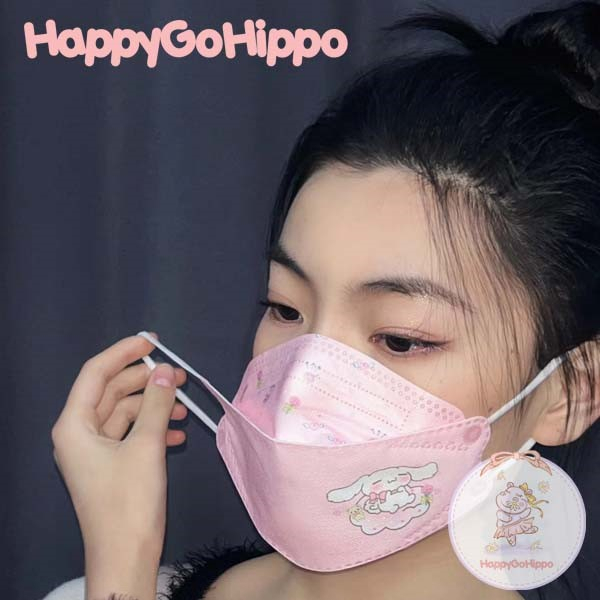 Masker KF 94 Dewasa dan Remaja Super Lucu/ Masker KF 94 Sanrio/ HelloKitty