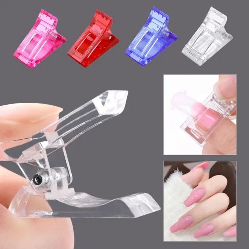 Clip Polygel / Nail Tips Clip / Penjepit Kuku Extension