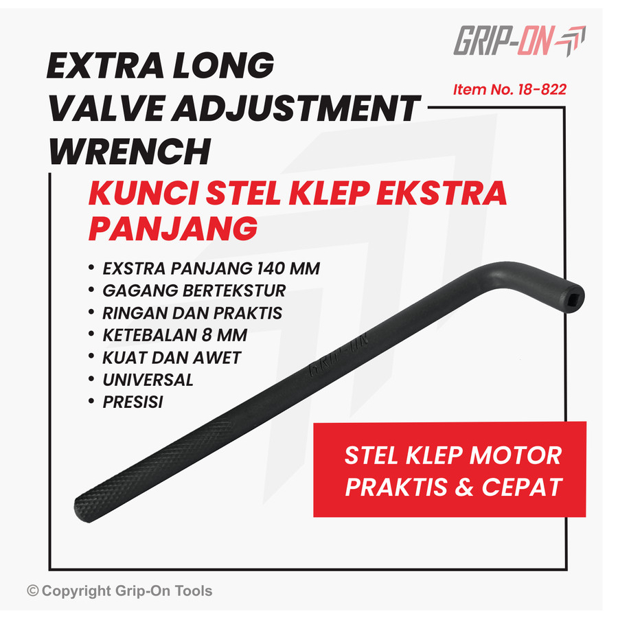 GRIP-ON VALVE ADJUSTMENT WRENCH - KUNCI STEL KLEP GRIP ON