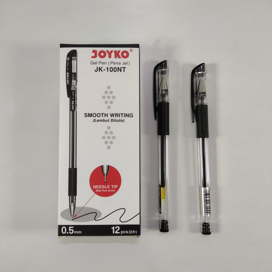 

Pen/Pulpen/Bolpen GEL JK-100NT Hitam Joyko