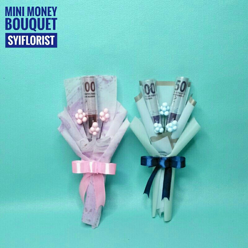 BUKET UANG MINI | MINI MONEY BOUQUET | ANGPAO, THR LEBARAN