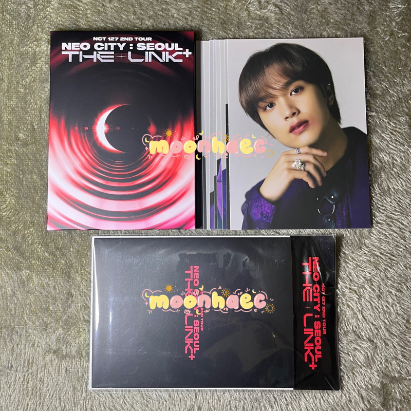 Nct127 the link+ postcard ar ticket fortune scratch sealed taeil johnny taeyong yuta doyoung jaehyun