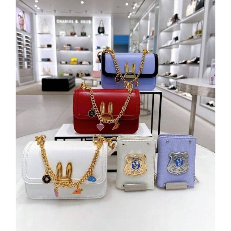 CK Judy Hopps Metallic Accent Bag GIFTSET include BOX