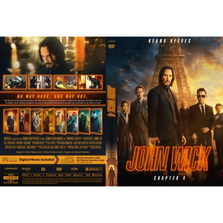 Kaset DVD Terbaru John Wick Chapter 4 2023
