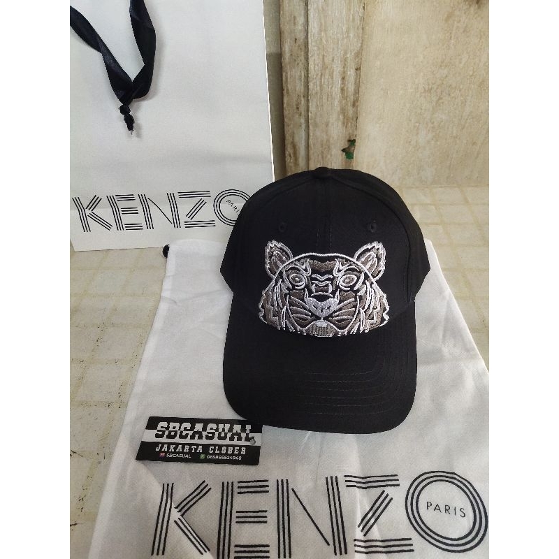 Kenzo Paris Tiger Campuss Cap Ss'18 ORIGINAL Topi Baseball AUTHENTIC Murah Second