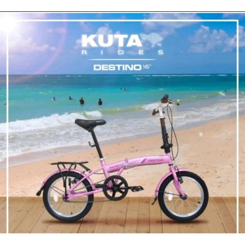 SEPEDA LIPAT ANAK PEREMPUAN FAMILY DESTINO KUTA 16 INCH SEPEDA ANAK PEREMPUAN