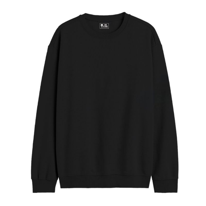 AMSTORE- SWEATER CREWNECK POLOS JUMBO | CREWNECK BIGSIZE,SIZE,3XL,4XL,5XL.