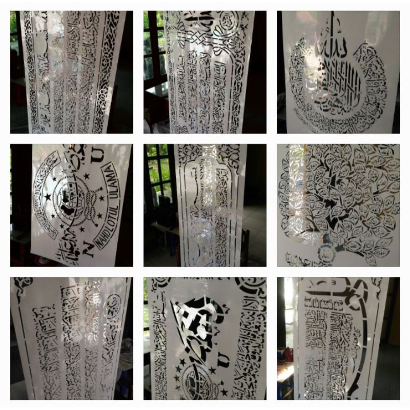 MaL / cetakan Kaligrafi // berbagai motif #01