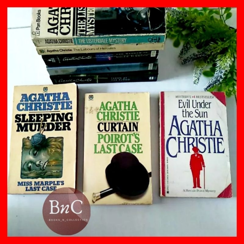 Novel Agatha Christie preloved English