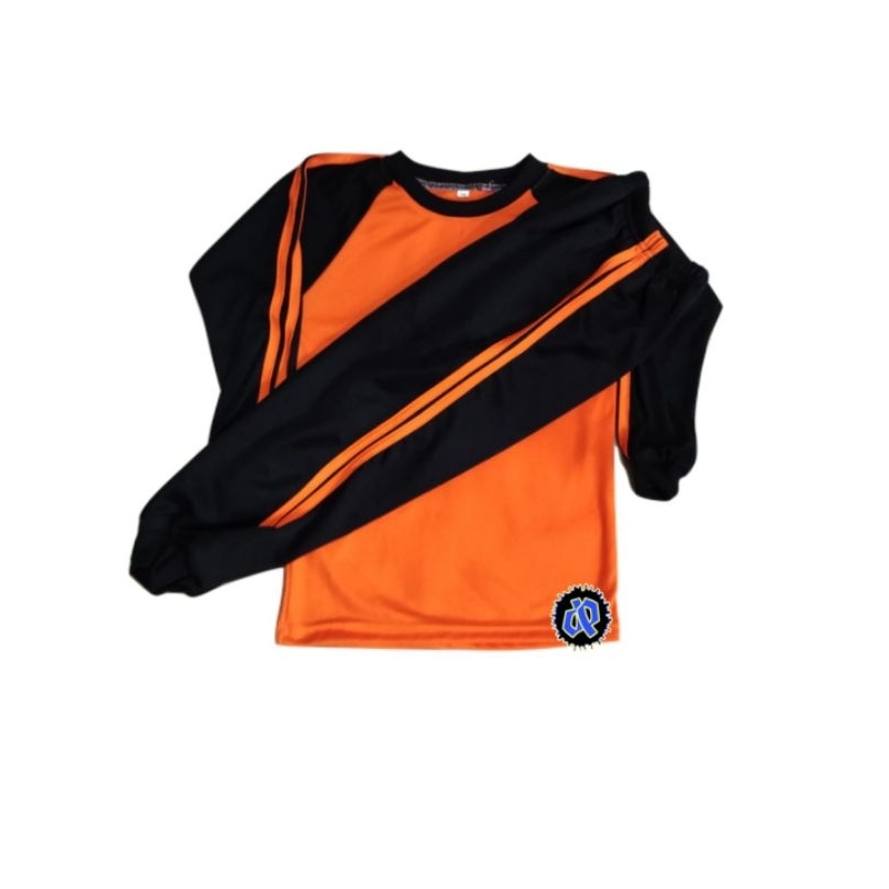 Setelan Olahraga Anak Paud  TK / Pakaian Olahraga Anak Paud Tk orange
