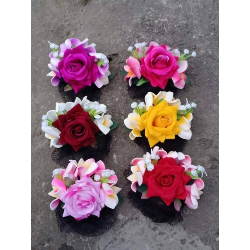 Jepit Arnet Mawar Jepun bali