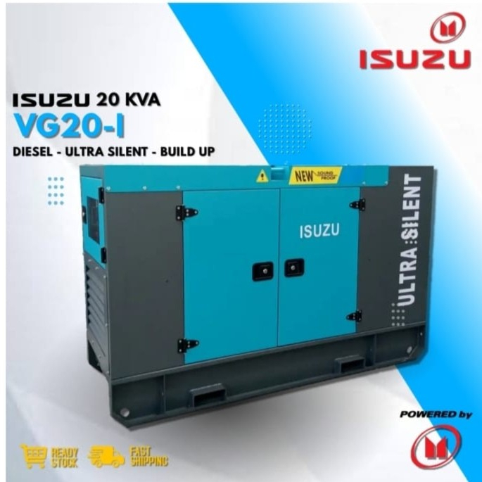Genset 20 KVA Isuzu Silent Diesel - Murah