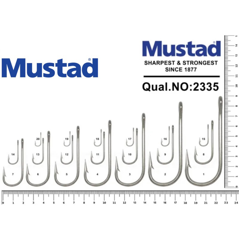 MATA PANCING CAP MUSTAD /CAP KUNCI 2335 SIZE 11-20