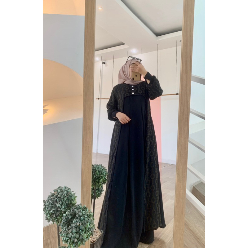 Gamis ceruti premium