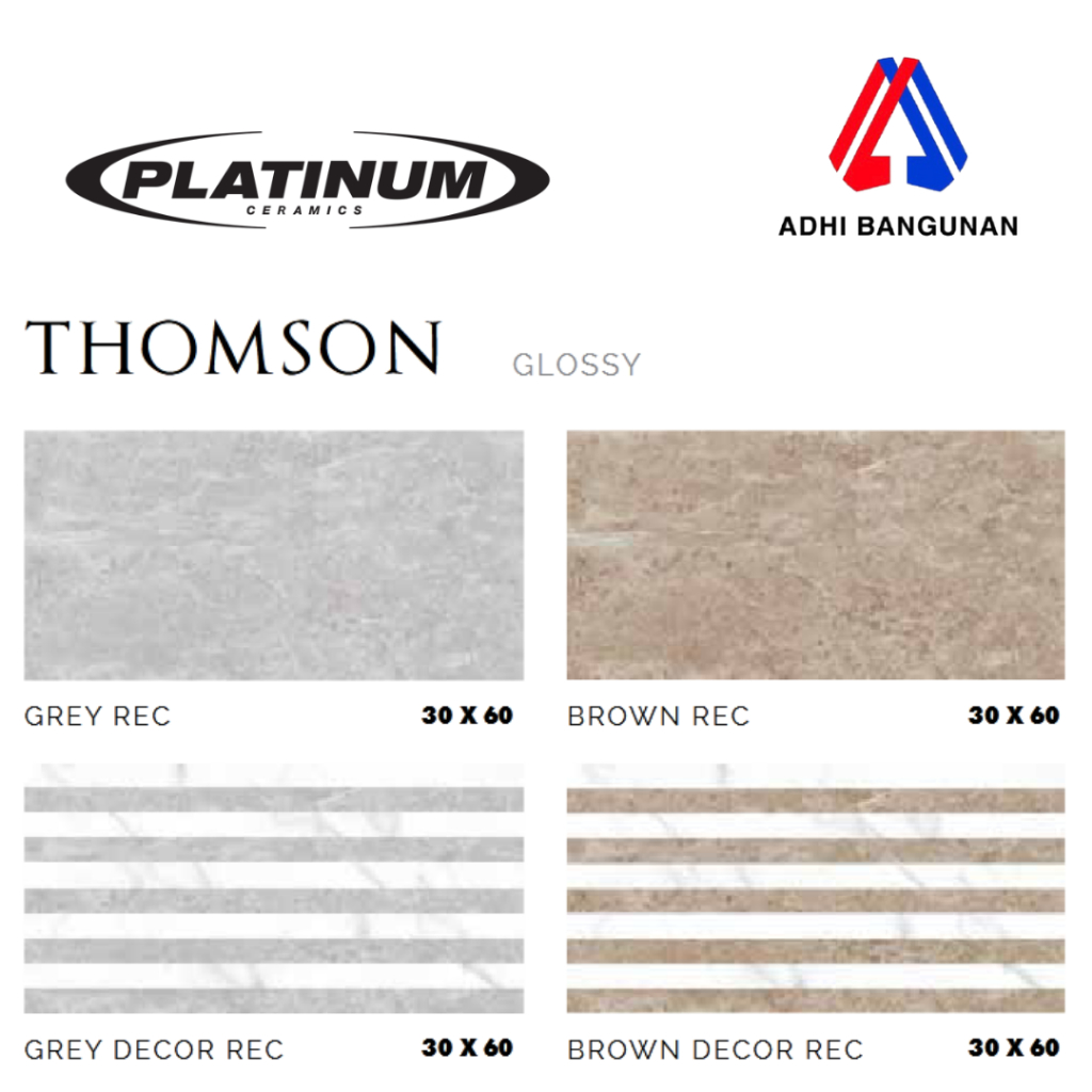 PLATINUM Keramik 30x60 - THOMSON Series
