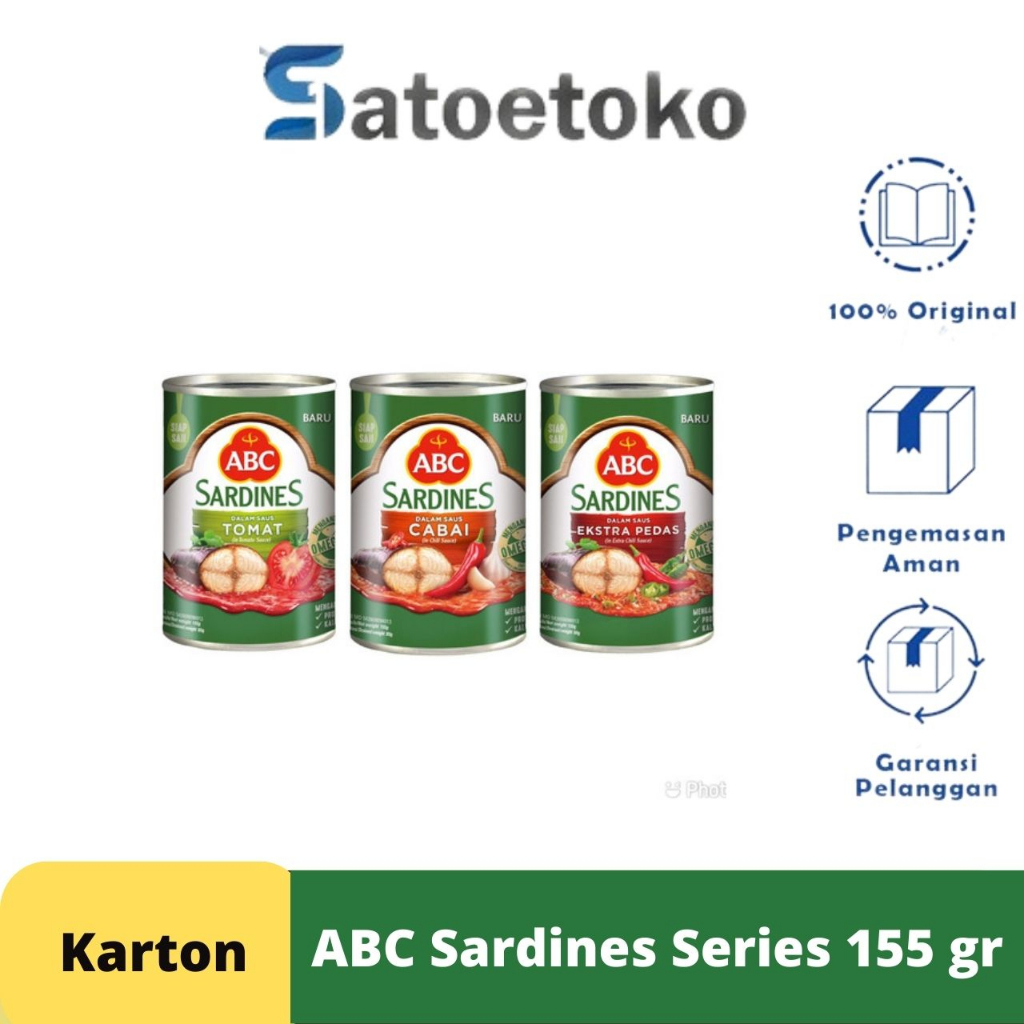 

ABC SARDINES 155 GR - KARTON