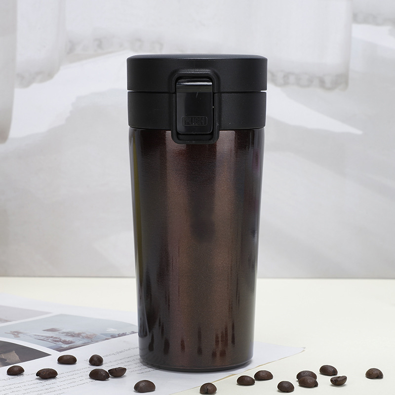 TERMOS KOPI/ MUG COFFEE TAHAN AIR PANAS &amp; DINGIN VACUUM COFFEE CUP BAHAN STAINLESS STEEL 304, 380 ML