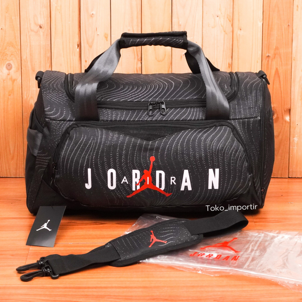 Duffle Bag Air Jord4n Import Mirror ORI / Tas Gym / Tas Travel Bag