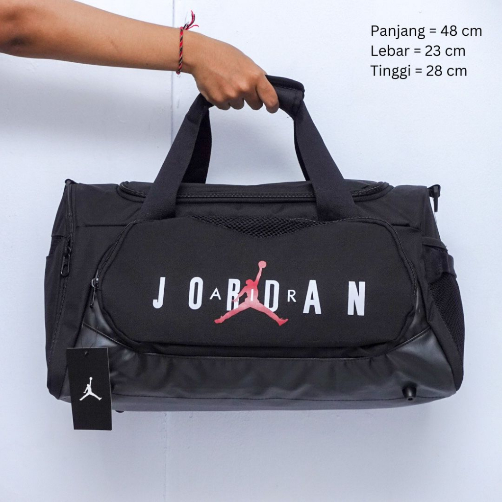 Duffle Bag Air Jord4n Import Mirror ORI / Tas Gym / Tas Travel Bag