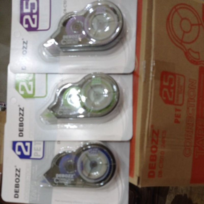 

correction tape debozz CT007 10m min 12pcs/CT DB 010 deboz miin 12pcs
