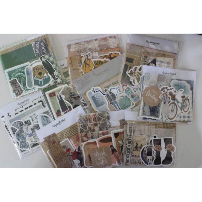 

JOURNAL KIT - STIKER SET - SCRAPBOOK DIY