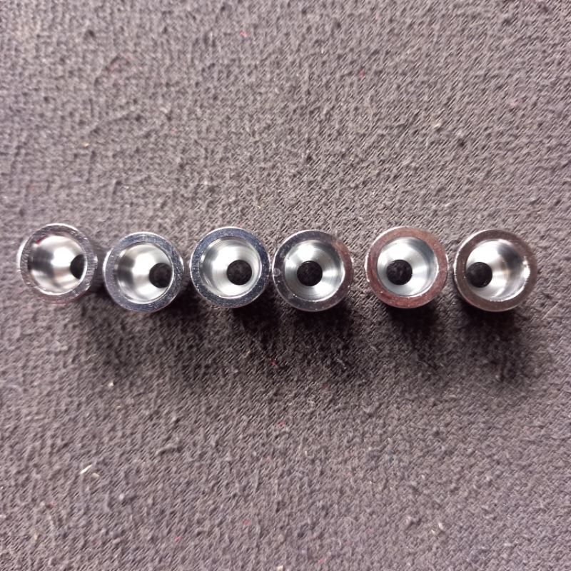 String ferrule Bass chrome 6 pcs