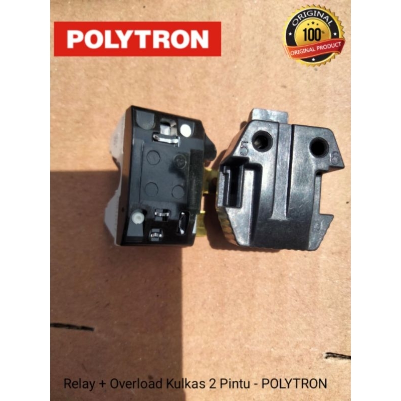 RELAY - Rilay Ptc Overload Kulkas 2 Pintu POLYTRON - Original