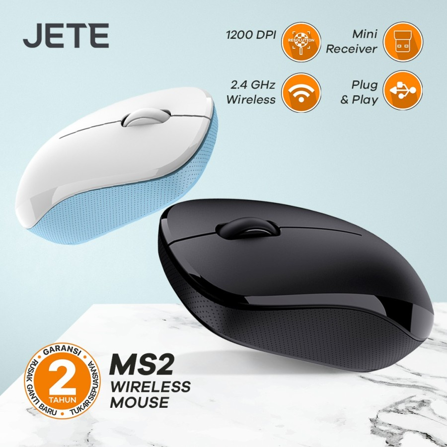 JETE MS2 Series Wireless Mouse1 200DPI 2,4GHz