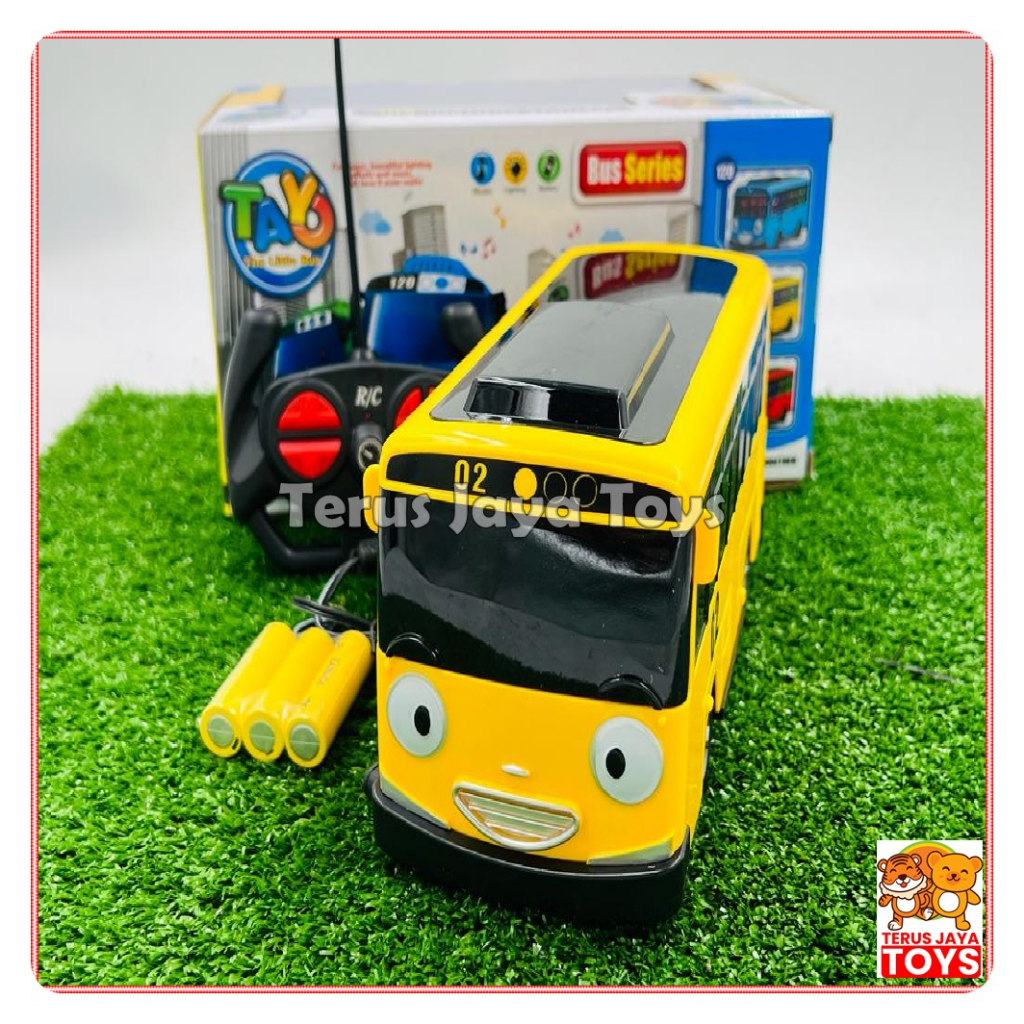 Mainan Mobil Tayo Remote Control Charger Rc