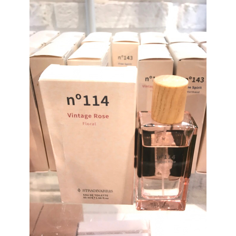 Stradivarius Vintage Rose Floral no114 no 114 parfum Parfume EDT Eau de toilette 50ml
