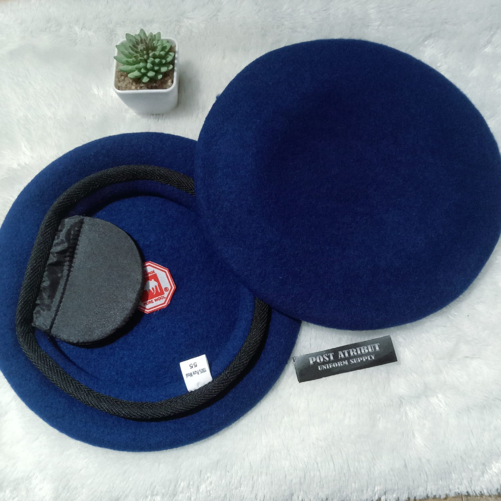 Baret Camel biru / Baret Taruna Poltekim / Baret Lapas Biru / Baret Terbaru / Atribut Lapas / Post atribut