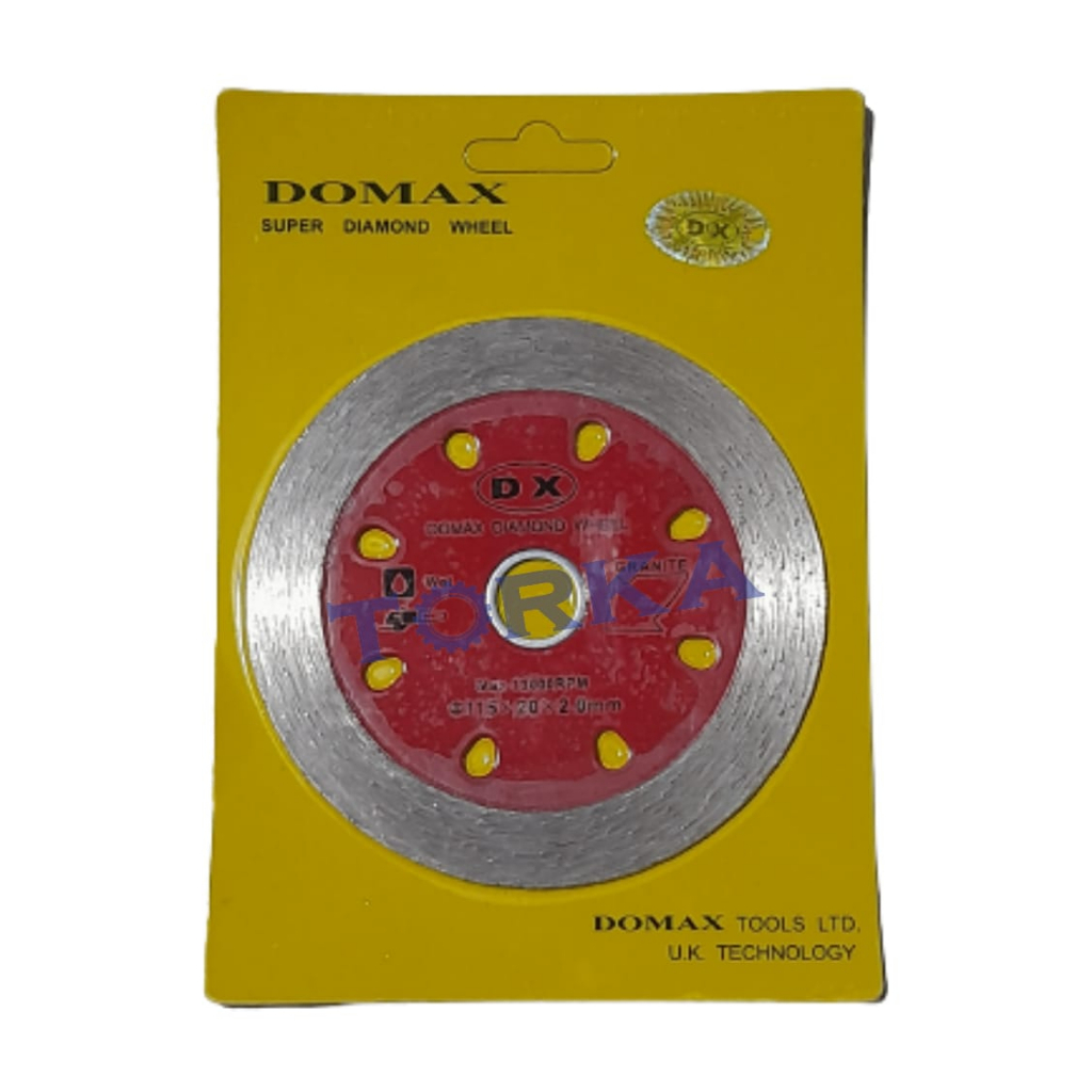 Diamond Wheel 4 Inch Wet DOMAX Mata Potong Keramik Granit