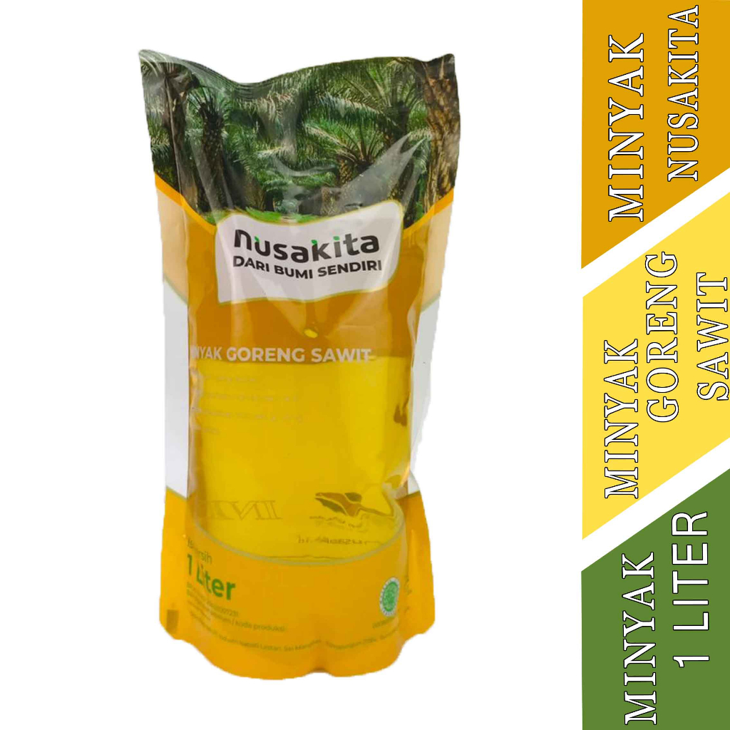 

Minyak Serbaguna- Minyak Nusakita- Minyak Goreng Sawit- 1 Liter