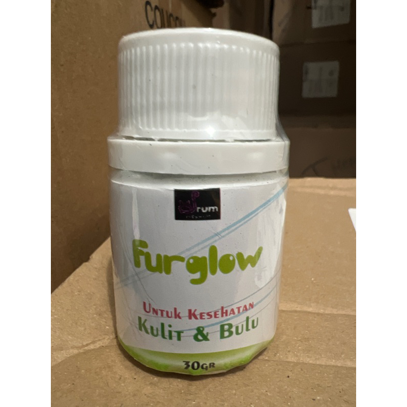 P3ts Furglow obat kulit dan bulu kucing bubuk 30gr