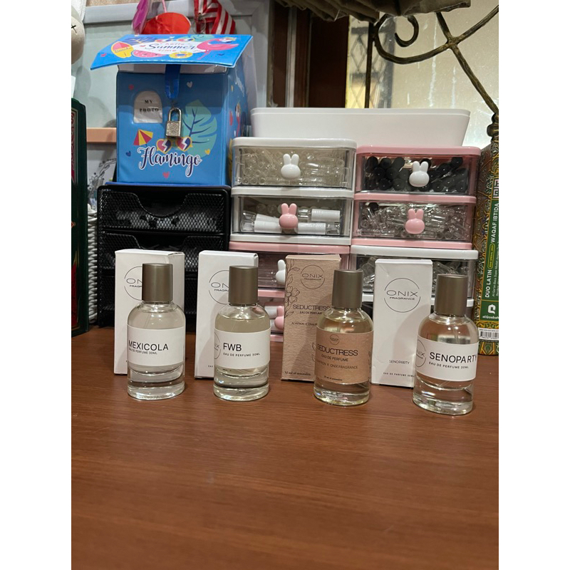 [DECANT] ONIX parfum wewangian pria laki laki perempuan wanita cewe cowo cewek cowok fwb seductress mexicola senoparty chillin baby scorpio call me bento