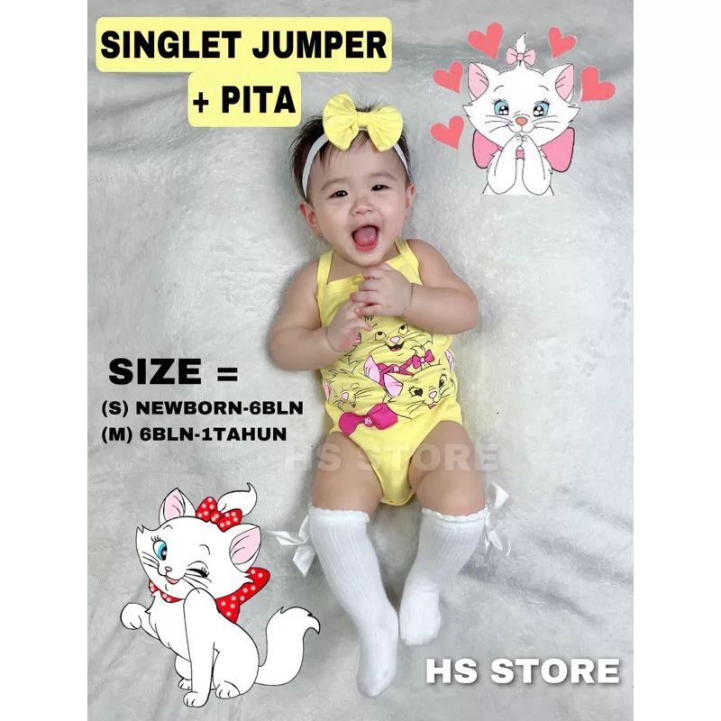 HARGA GROSIR ! JUMPER TANGTOP BABY GIRL  / JUMPER SINGLET BAYI CEWE / BAJU BABY PEREMPUAN / JUMPER BAYI PEREMPUAN