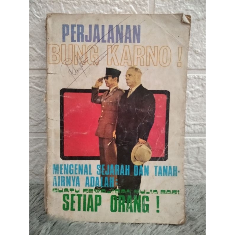 

BUKU LANGKA PERJALANAN BUNG KARNO!