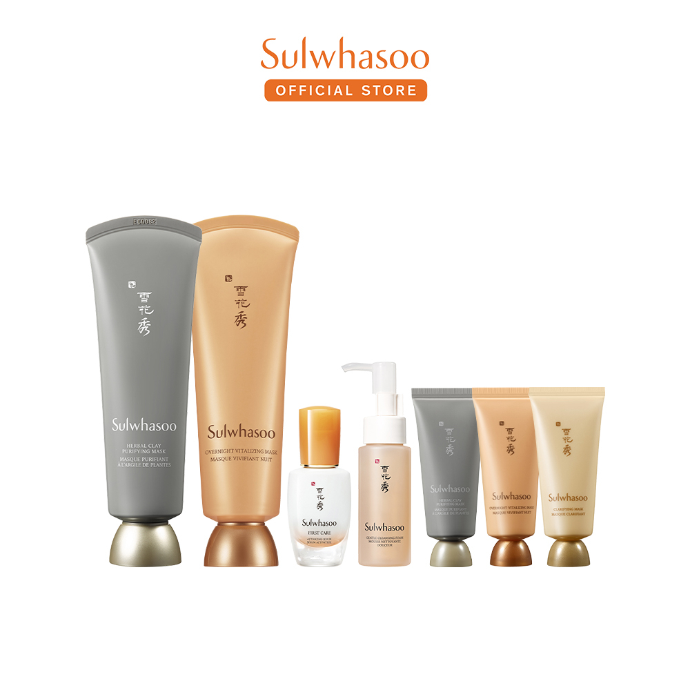Sulwhasoo Pore Care &amp; Overnight Care Mask Set [Near ED]