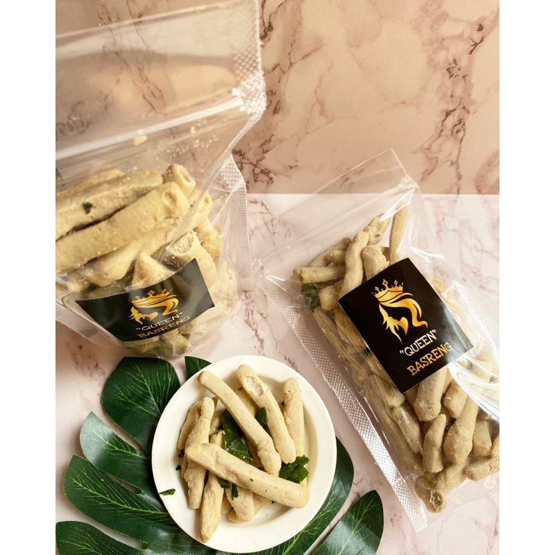 

Basreng ori daun jeruk kemasan pouch